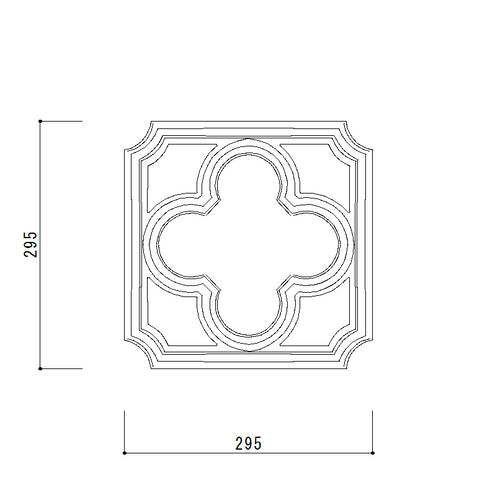 ブロックE1号 | レリーフ | FRP | 無塗装品