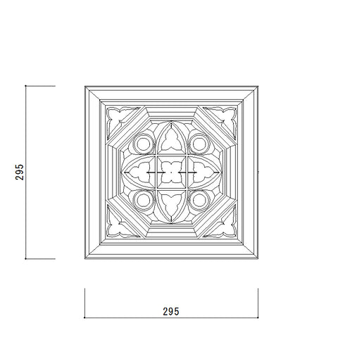 ブロックE4号 | レリーフ | PUF | 無塗装品