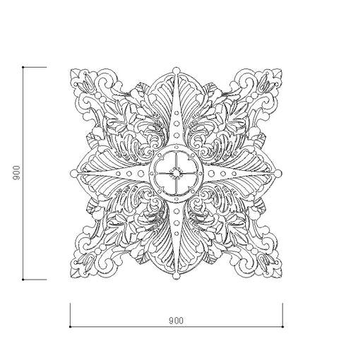 ブロックD2号 | レリーフ | FRP | 無塗装品